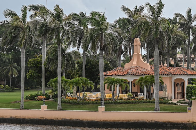 Former president Donald Trump's residence in Mar-A-Lago, Palm Beach, Fla.