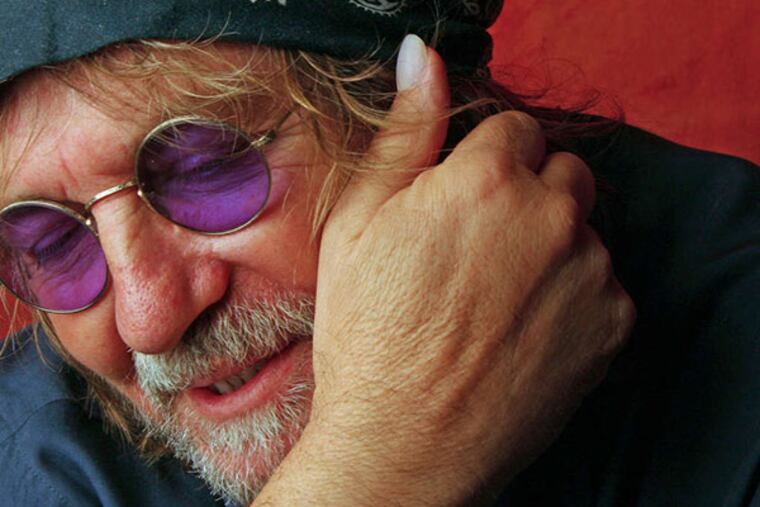 Ray Wylie Hubbard plays Wednesday, April 30, 2014 at the Sellersville Theater in Sellersville, PA. (Todd Wolfson photo)