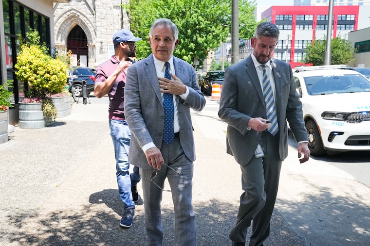 District Attorney Larry Krasner at South restaurant in Philadelphia on May 19, 2026.