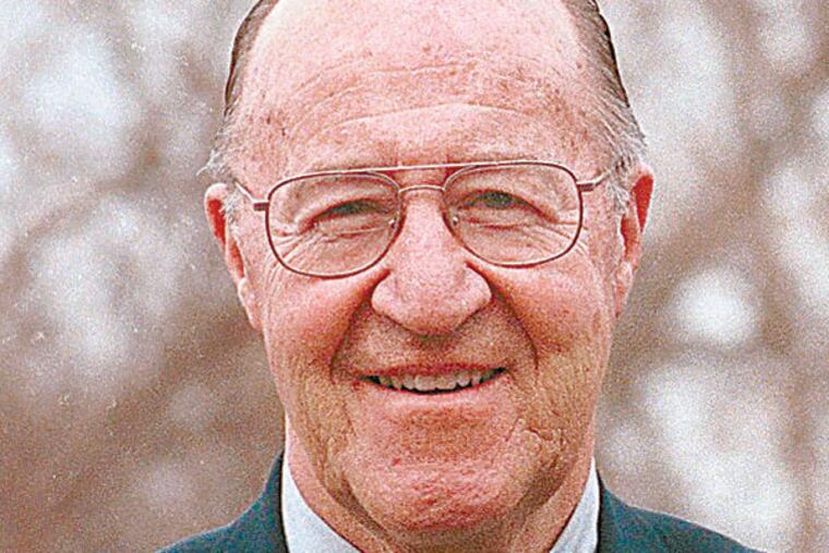 Jack Sherry captained the 1954 Penn State team that reached the Final Four. He also starred in football. Inquirer file