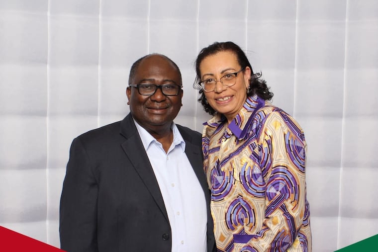 James Aikins Jr. and Charletta Ayers, two New Jersey physicians who are the husband and wife founders of International Health Care Volunteers. (Photo courtesy of Michelle Bilbao)