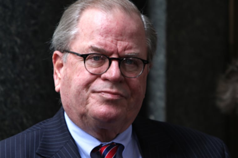 Chief Justice Ronald B. Castille is defending his practice of accepting rounds of golf as gifts. (Laurence Kesterson / Staff Photographer)