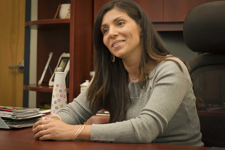 Carolina Cabrera DiGiorgio, president of Congreso de Latinos Unidos, called chants of "Build the Wall" at the April 29 rally for President Trump in Harrisburg "hurtful to hear."