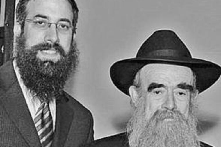 Rabbi Yudy Shemtov (left) and his father, Rabbi Abraham Shemtov, are mourning the loss of a Hasidic rabbi and his wife in the Mumbai, India, attacks. The elder Shemtov is planning a trip to Israel to attend the funerals.