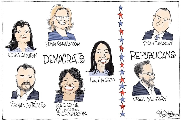 The Inquirer Editorial Board's endorsements for the City Council at-large seats in 2019.