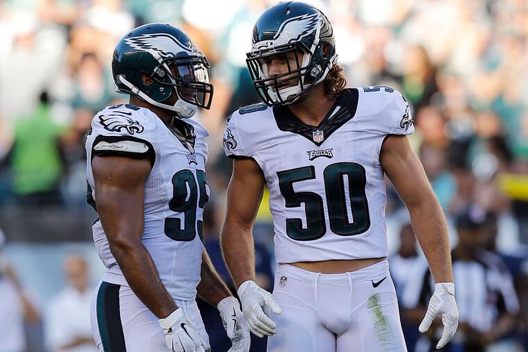 Mychal Kendricks and Kiko Alonso.