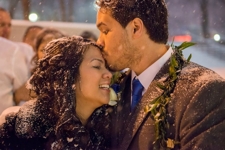 The wedding of Anne and David Torres. (Andrew Ludewig/MTI Photography)
