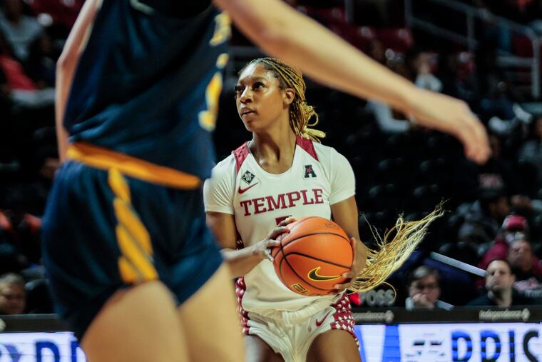 Temple Jasha Clinton had been the Owls' third-leading scorer.