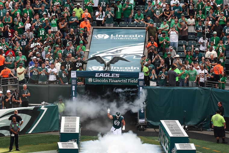The Eagles will be without Landon Dickerson over the next four games after he was put on injured reserve earlier this week.