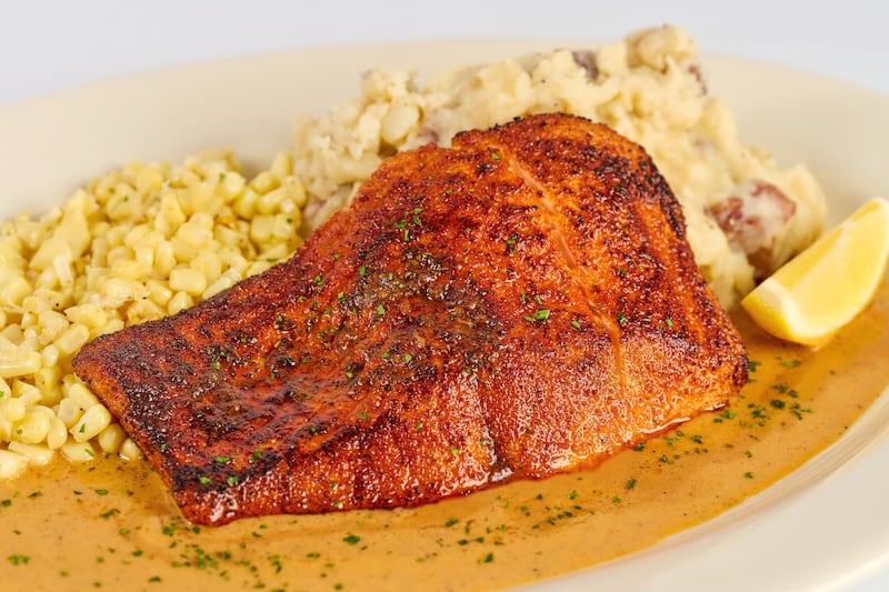 Linik Icon Cajun salmon at Cheesecake Factory has gone viral, straining local ...