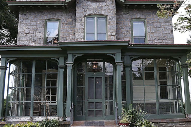 Developer Vaughan Buckley is trying to preserve the Victorian character of some Roxborough neighborhoods by redoing a house and then designing his own mini-neighborhood around it. ( DAVID MAIALETTI / Staff Photographer )