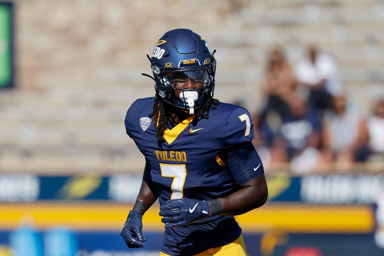 Emmanuel McNeil-Warren, like Eagles star cornerback Quinyon Mitchell, played collegiately at Toledo.