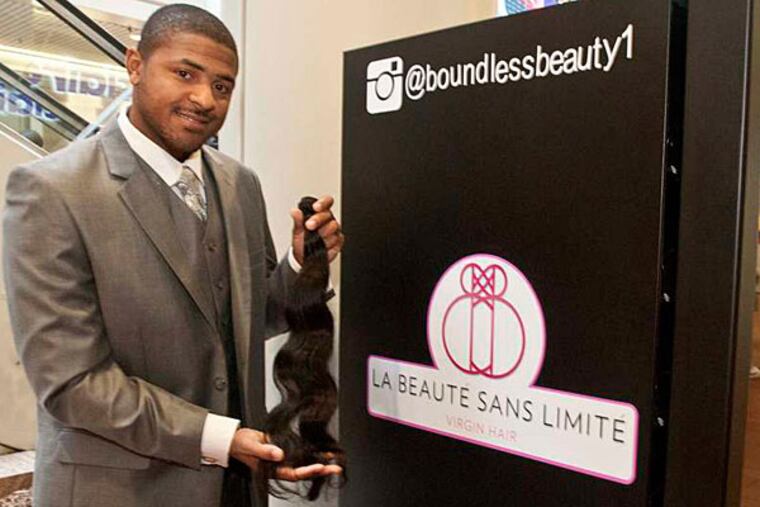 Marvin Kilgore wanted a way to sell hair with less effort. His solution? A vending machine at the Gallery, and he plans to install more elsewhere.