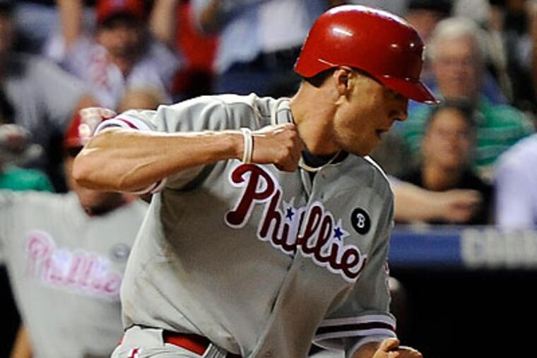 Hunter Pence has quickly become a favorite among Phillies fans. (Chris Schneider/AP)
