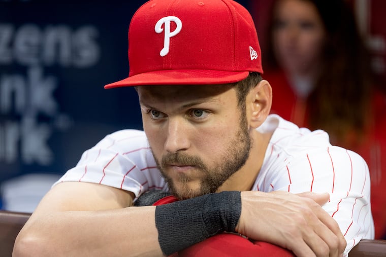 Phillies shortstop Trea Turner went on the injured list on May 4.