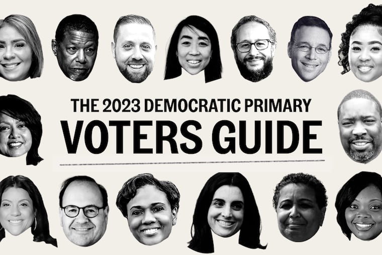 Your no-nonsense guide to the May 2023 Democratic primary for mayor, council, and row offices