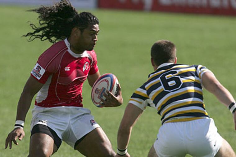 Utah beat California in the final of last year's Collegiate Rugby Championship. (Michael Chritton/Akron Beacon Journal/AP file photo)