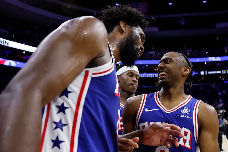 Sixers guard Tyrese Maxey helped his team pull out a close win over the Kings with his game-winner with 1.3 seconds left.