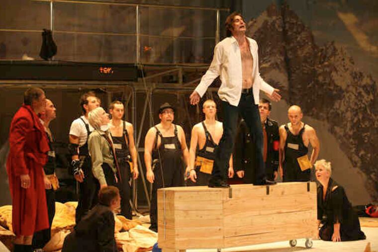 Operetta," from Poland, is the largest production the Live Arts Festival has ever attempted.