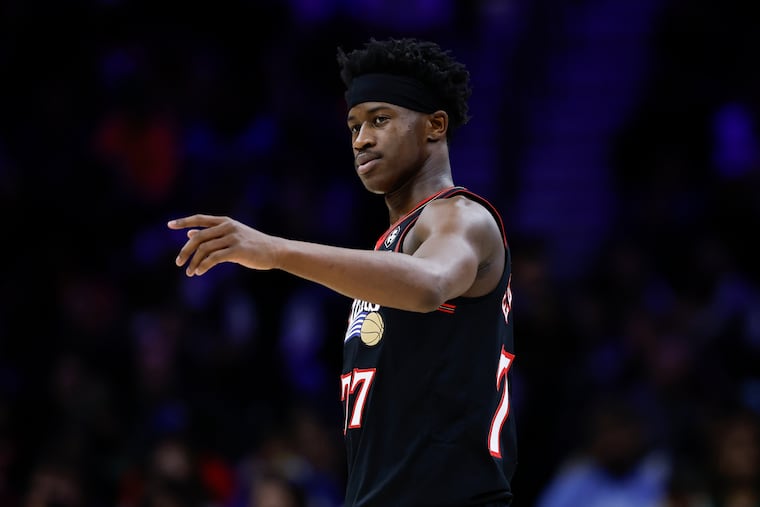 VJ Edgecombe has been an early Christmas gift for the Sixers.