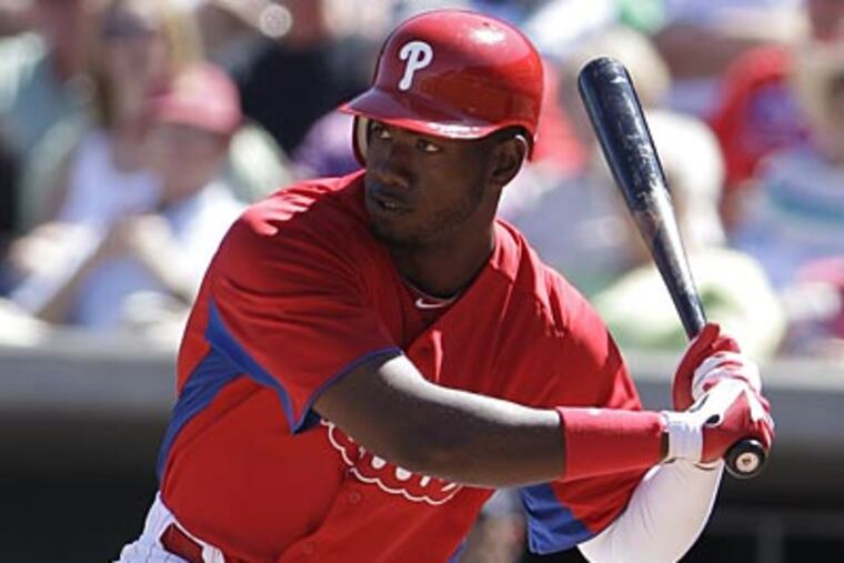 "The jury is still out," an NL scout said about Domonic Brown. "It's still too early to tell." (Matt Slocum/AP)