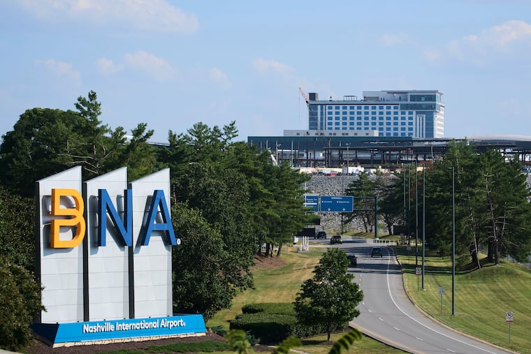 A view of the Nashville International Airport, which will be named after Dolly Parton.