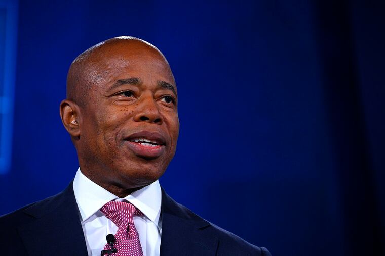 New York City Mayor Eric Adams.