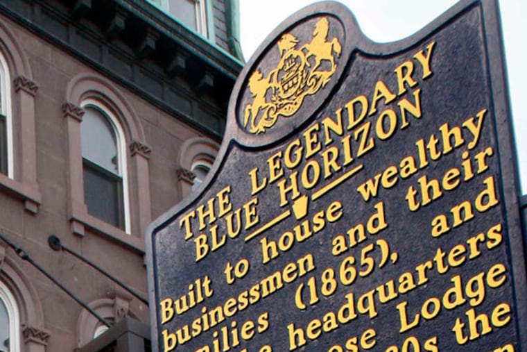 The old Blue Horizon: Plans to build a hotel at the longtime boxing mecca are in the works.