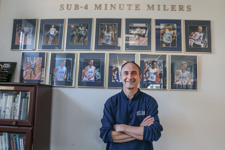 Villanova track coach Marcus O'Sullivan is happy his team can compete on Saturday.