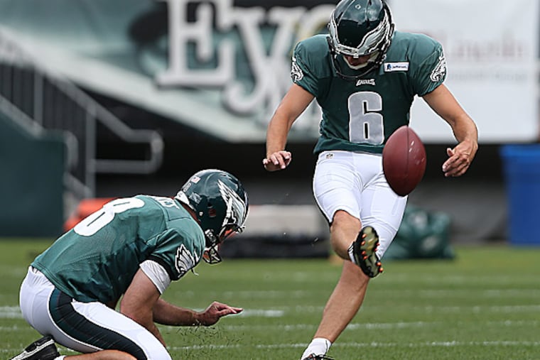Eagles kicker Alex Henery. (David Maialetti/Staff Photographer)