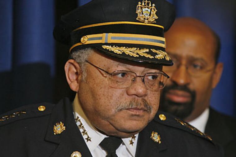 "We have too many people injured on duty," Police Commissioner Charles Ramsey said at a recent meeting of city leaders. (Alejandro A. Alvarez/Staff file photo)