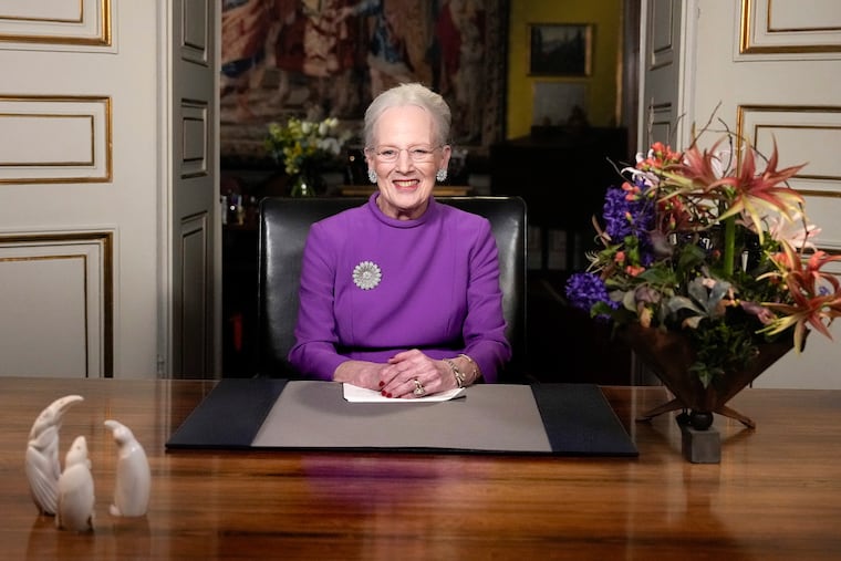 Queen Margrethe II gives a New Year's speech and announces her abdication on Sunday.