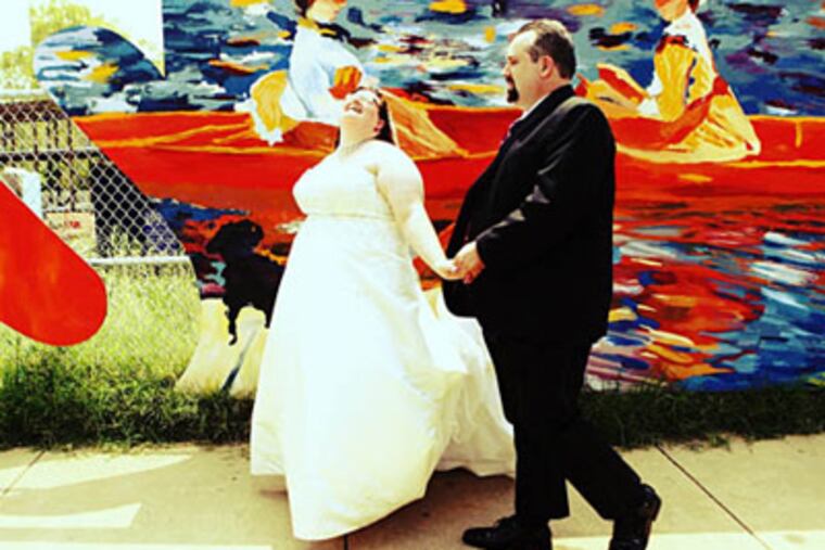 Jeannette Chobot and Chris Curtis were married July 31, 2010 in Trevose. (Photos by: Monika Broz)