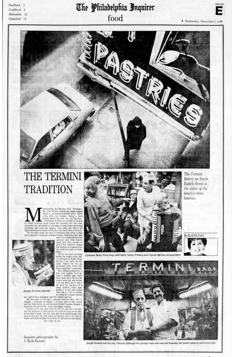 Termini Brothers is giving away tiles from its famous bakery floor