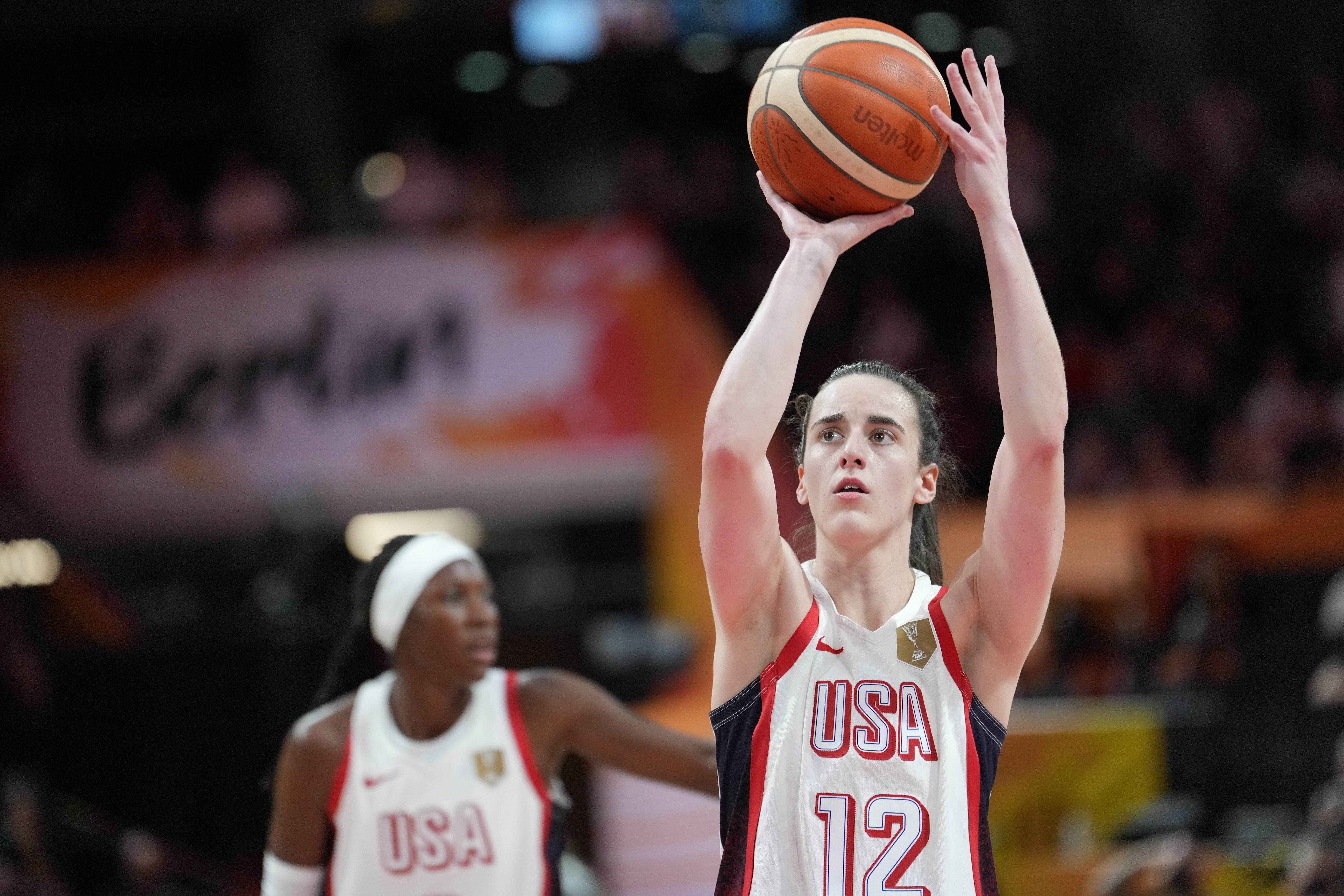 Caitlin Clark, Angel Reese and Paige Bueckers already making presence felt for US national team