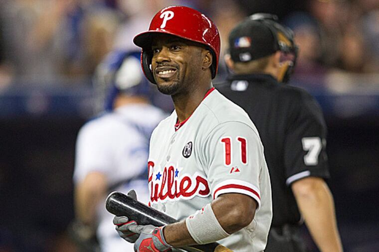 Phillies shortstop Jimmy Rollins. (Chris Young/The Canadian Press/AP)