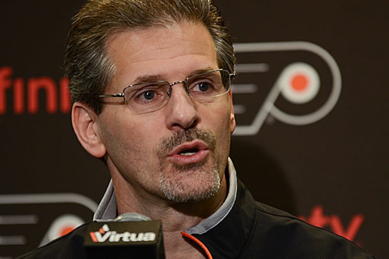 Flyers general manager Ron Hextall. (Andrew Thayer/Staff Photographer)