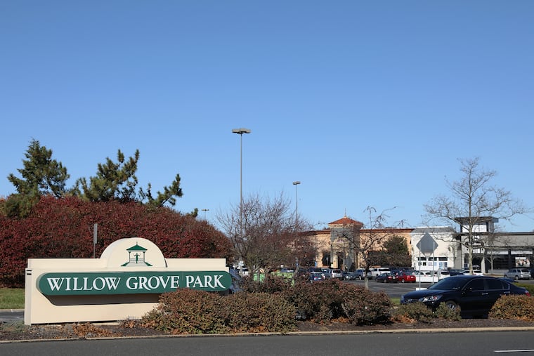 The Willow Grove Park Mall as seen in 2019.
