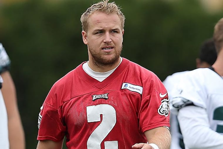 Eagles quarterback Matt Barkley. (David Maialetti/Staff Photographer)