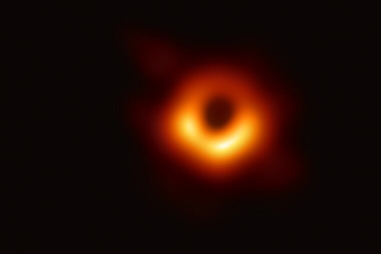 The Event Horizon Telescope (EHT) -- a planet-scale array of eight ground-based radio telescopes forged through international collaboration -- was designed to capture images of a black hole.