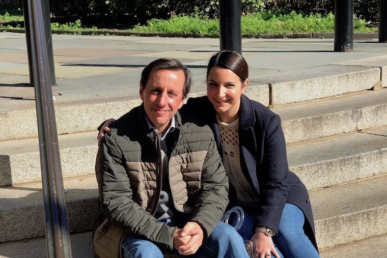 Elizabeth Wolfsthal and her dad, Ted.