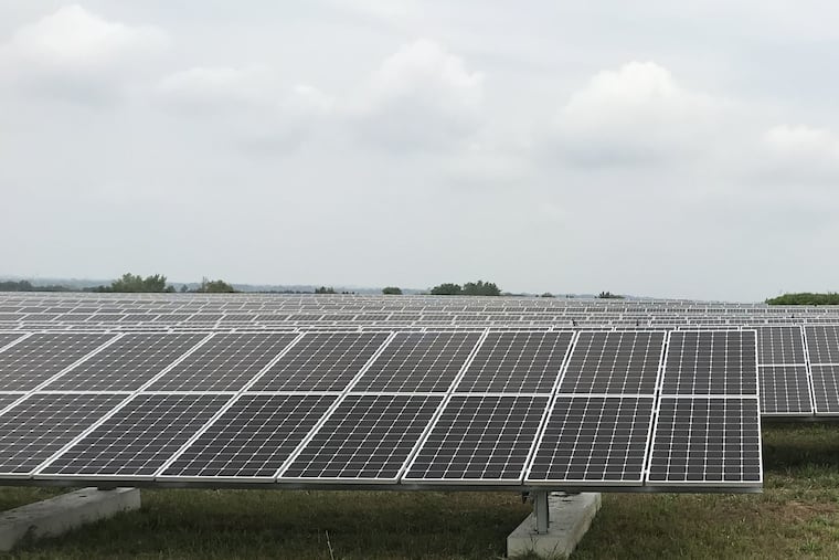 The U.S. Environmental Protection Agency, along with Waste Management and PSE&G, announced that part of a Superfund site in Burlington County has been converted into a 13 megawatt solar farm.
