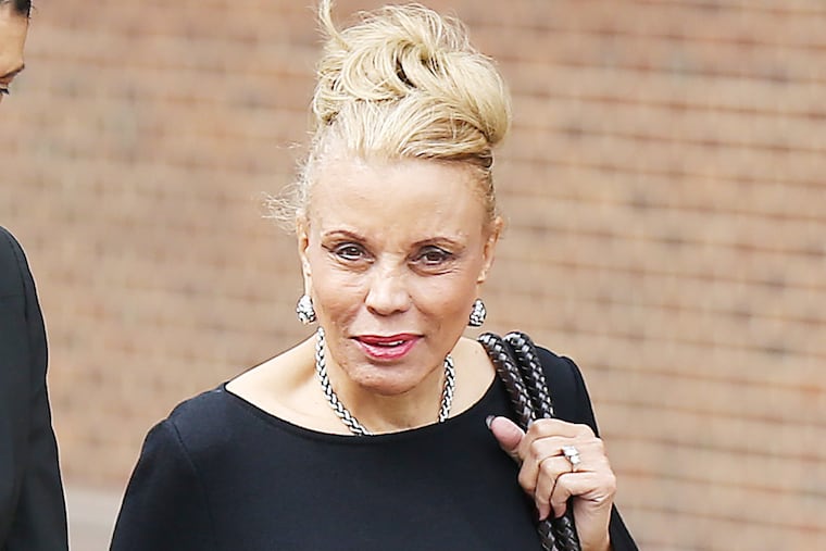 Charter school founder Dorothy June Brown leaves federal court following a motions hearing on September 24, 2014 in Philadelphia. ( DAVID MAIALETTI / Staff Photographer )