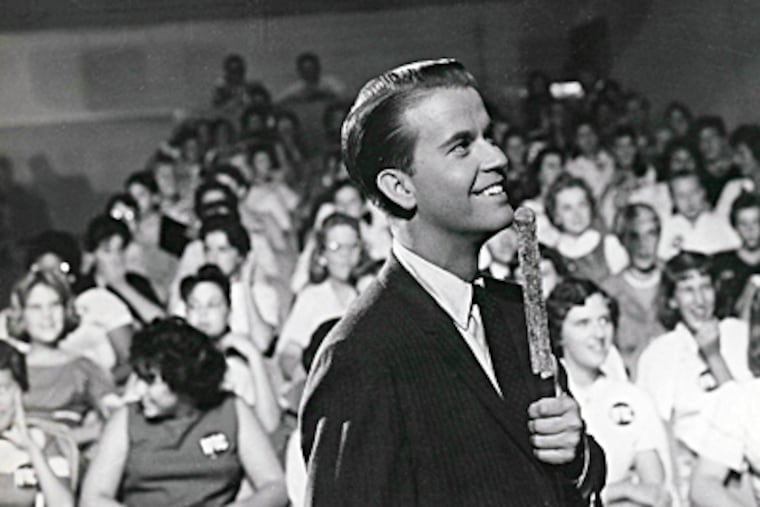 Dick Clark, who became host of a successful Philadelphia dance show in 1956, took it to the nation the next year as "American Bandstand." Alumni still remember those moments. GLOBE PHOTOS / ZUMAPRESS.com