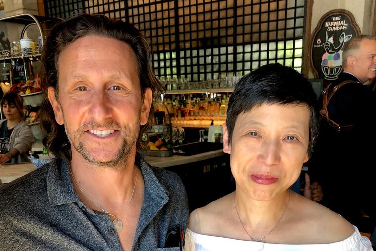 Rich Landau from Vedge and Ellen Yin from Fork, two of Philadelphia’s James Beard nominees.