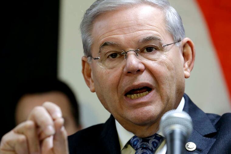 Sen. Robert Menendez is battling federal prosecutors on bribery and conspiracy charges.