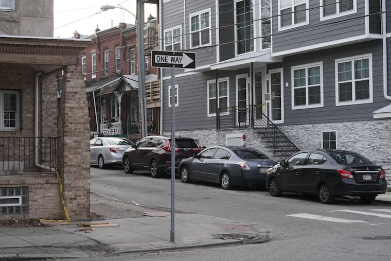 Investigators found the burned body of a woman at 44th and Ludlow Streets.