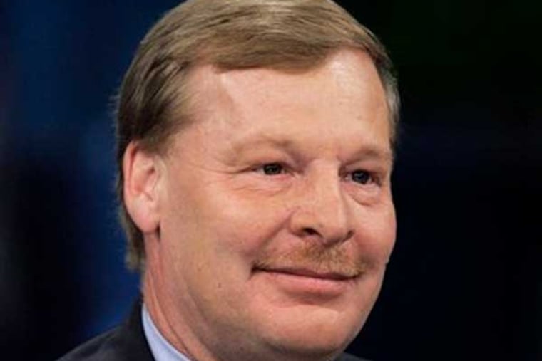 Edward Breen, executive chairman and CEO of the DuPont Co., has stopped predicting future sales as the economy slows (AP Photo/Richard Drew, File)