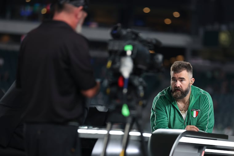 Jason Kelce's on-camera role with ESPN could be expanding soon into a late night show.