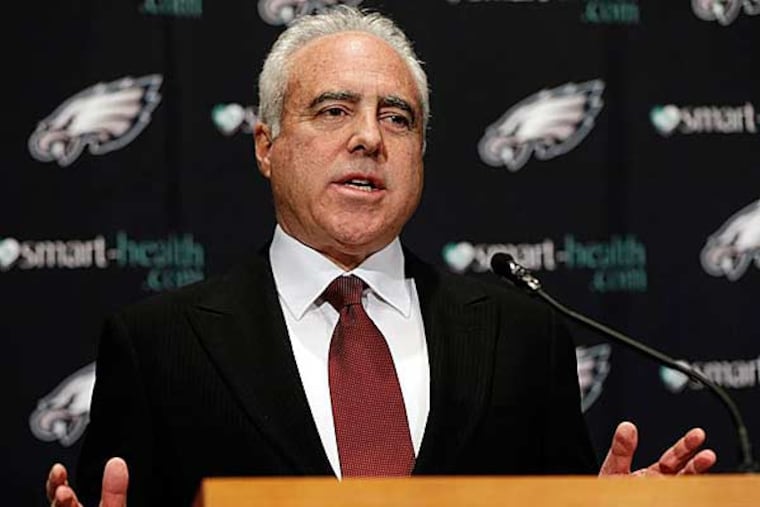 Eagles owner Jeffrey Lurie. (Matt Rourke/AP)